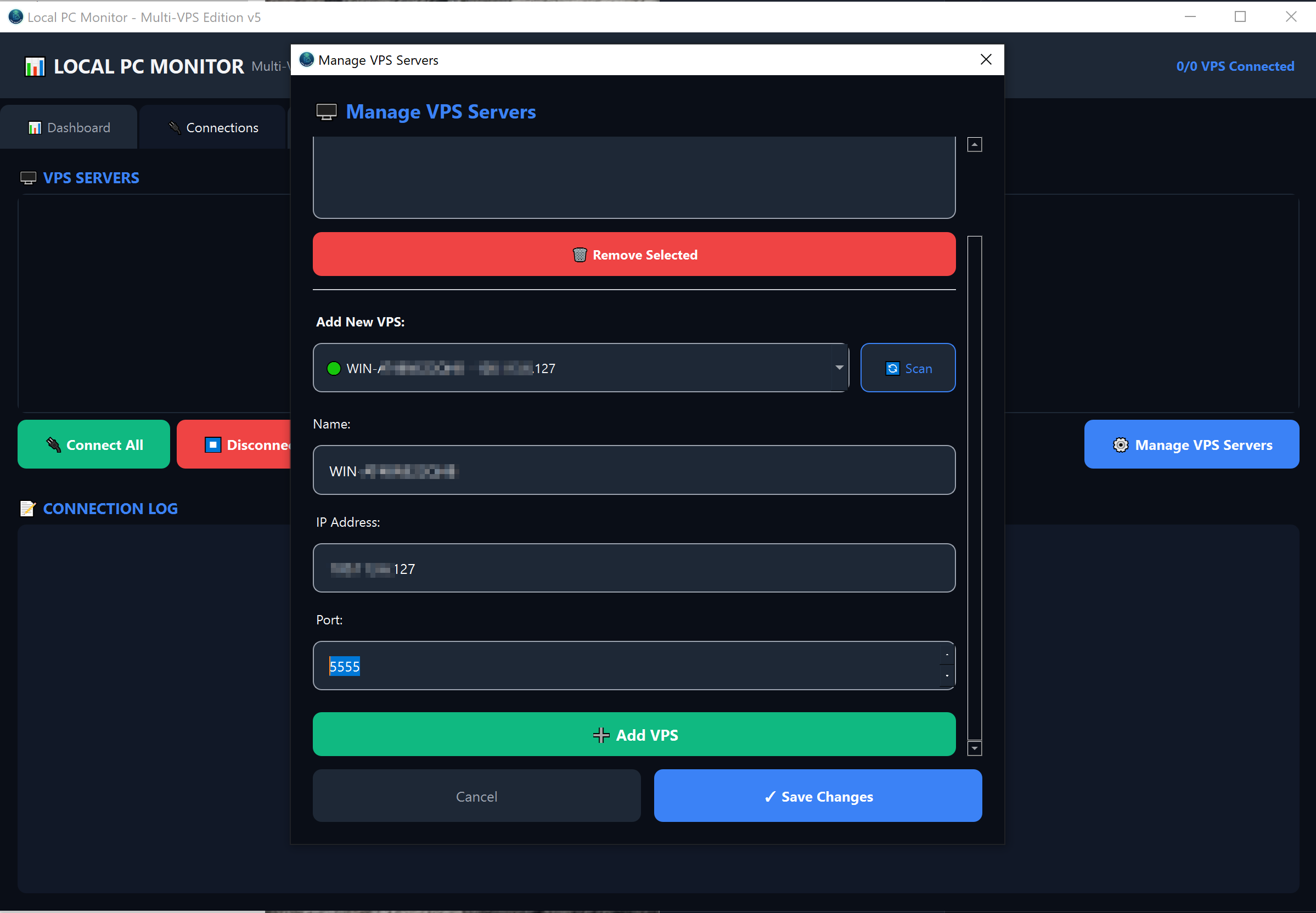 Local PC VPS Manager
